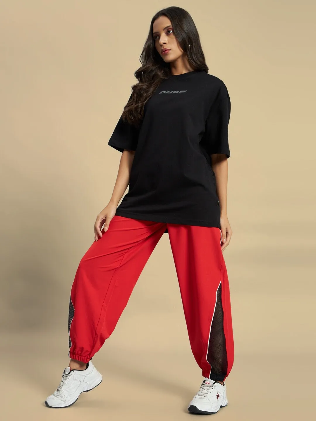 WOMEN'S PLEXUS JOGGERS (RED)