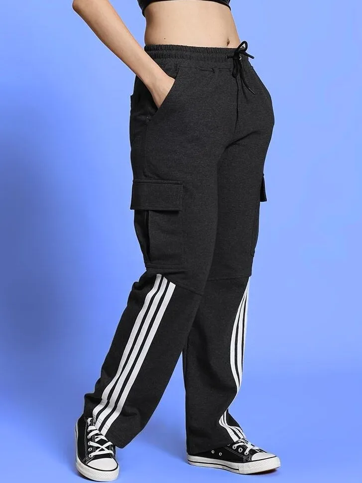 WOMEN'S REDROIT 5 POCKET RELAXED FIT JOGGERS (BLACK)