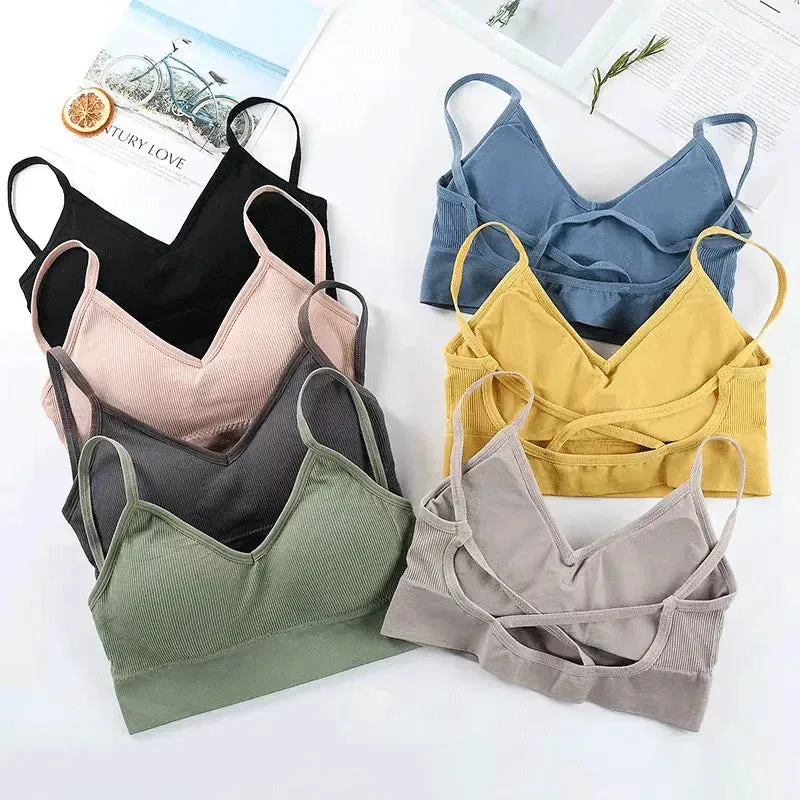 Women's Tube Tops Sports Bras - Push-Up Seamless Underwear - Sexy Lingerie