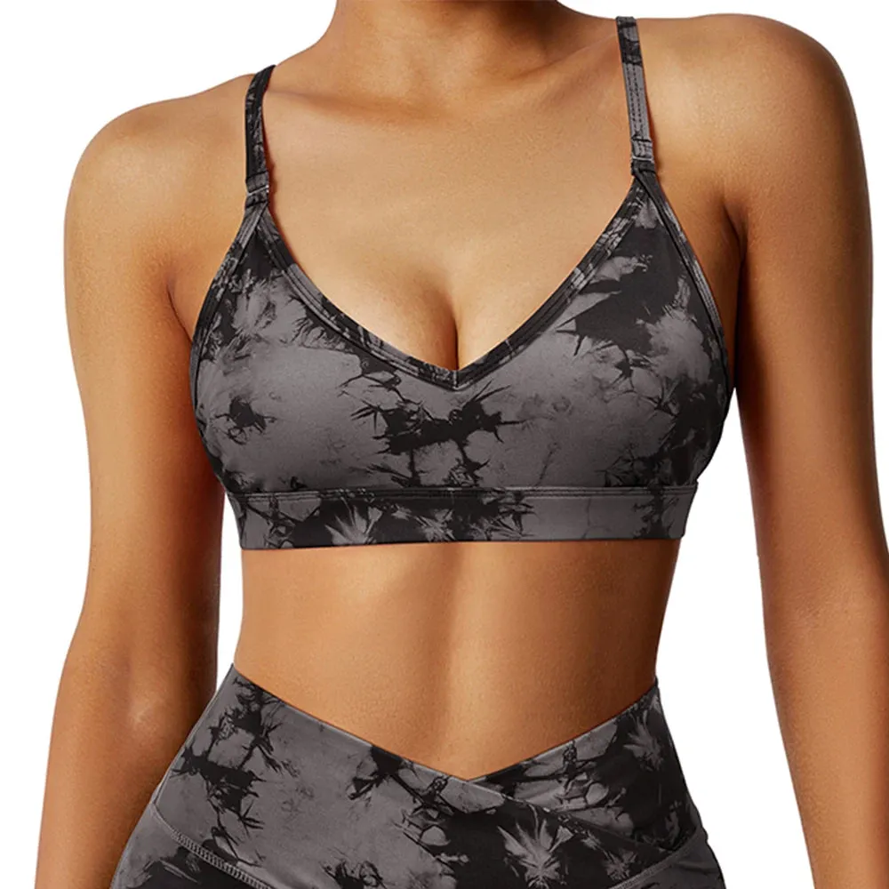 Women's Yoga Sports Bras - Breathable Crop Top - Shockproof Gym Workout Top