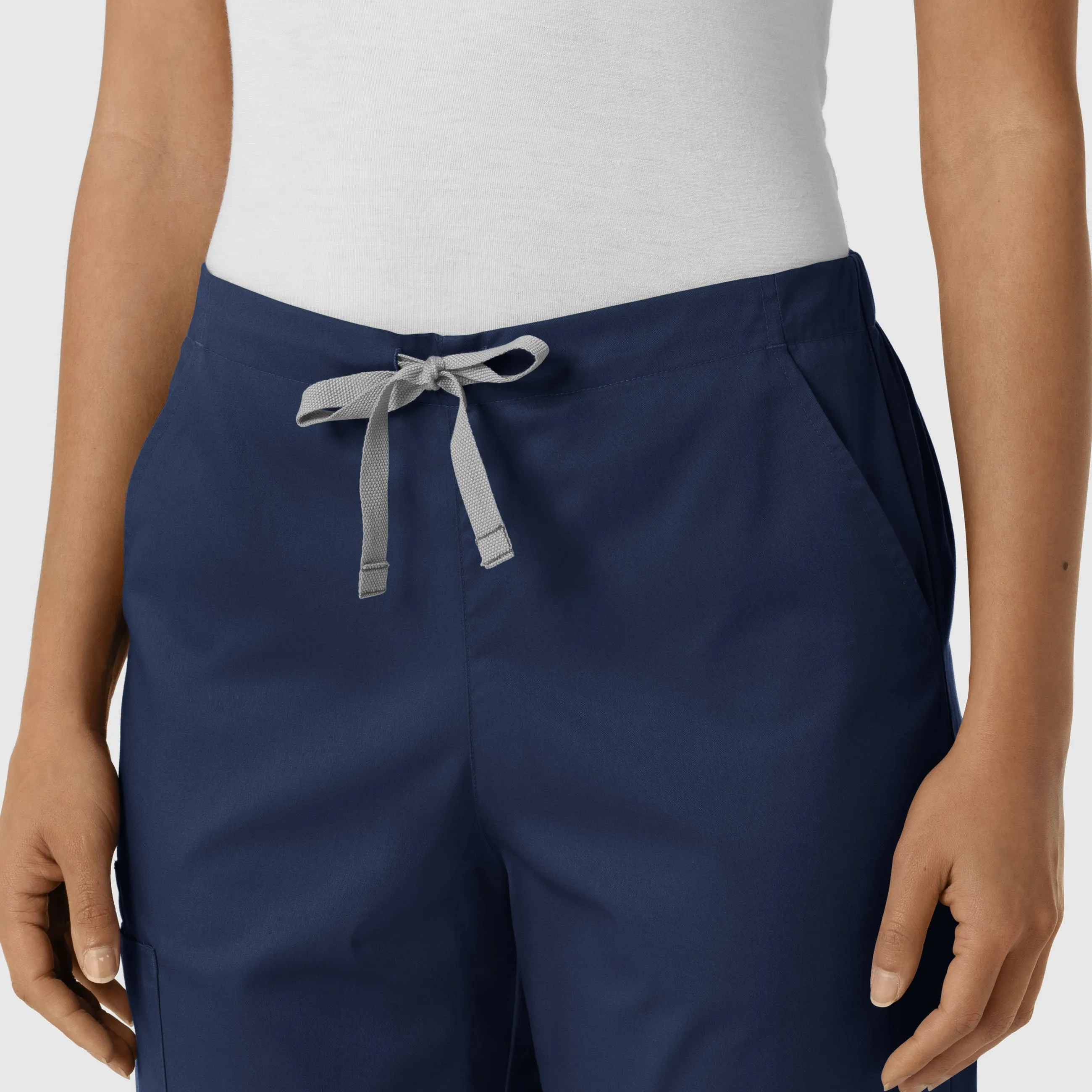 WonderWORK 506 Cargo Jogger Scrub Pants Navy