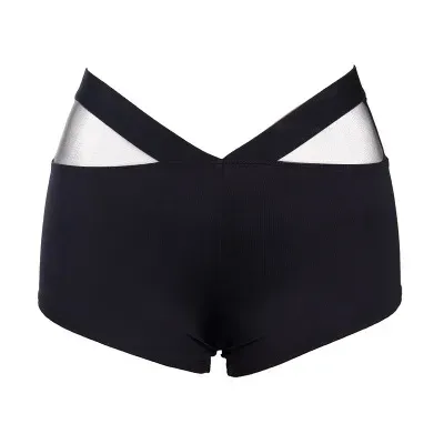 Wrap It Up Mesh Detail Cheeky Shorts