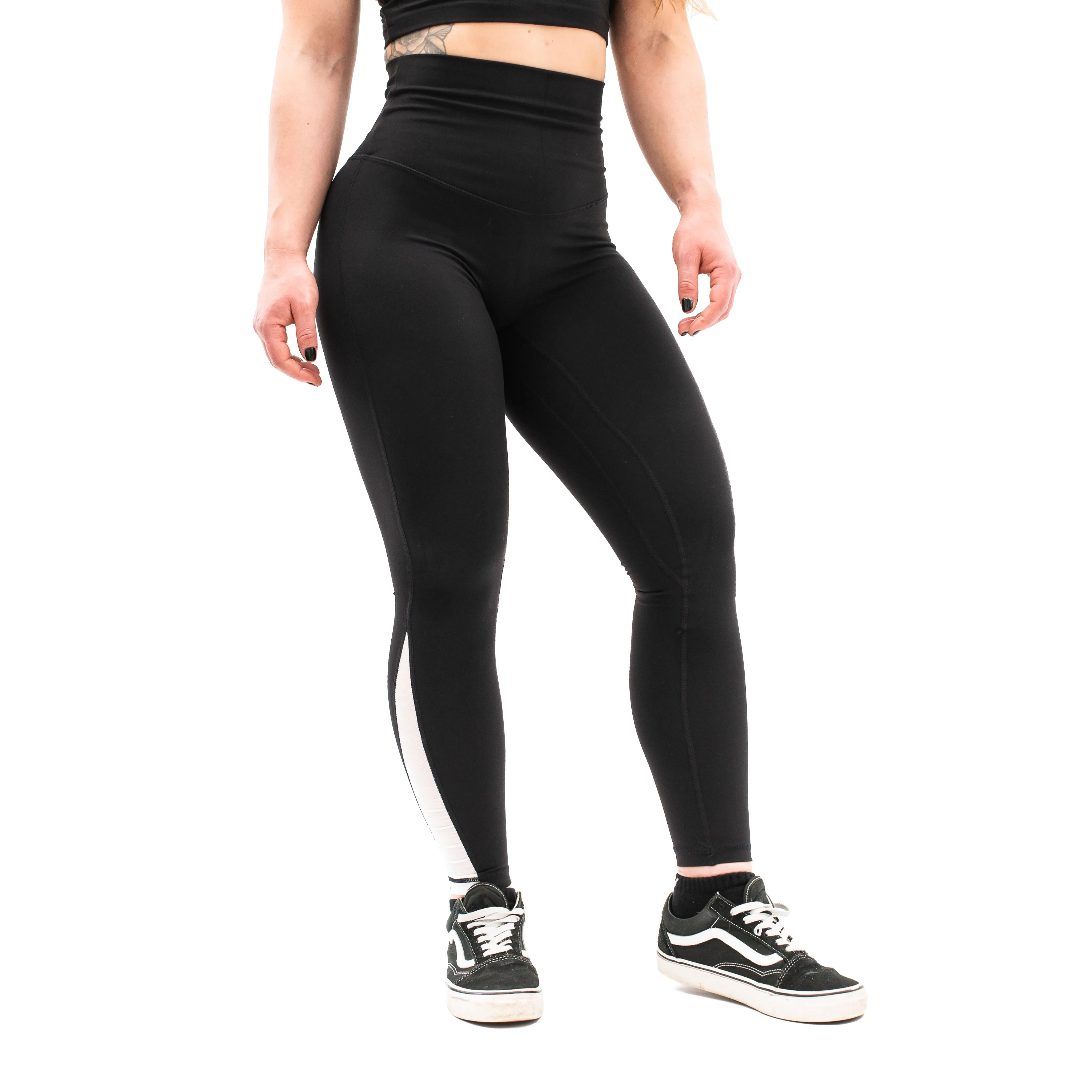 XO Hew Women's Leggings - Black and White