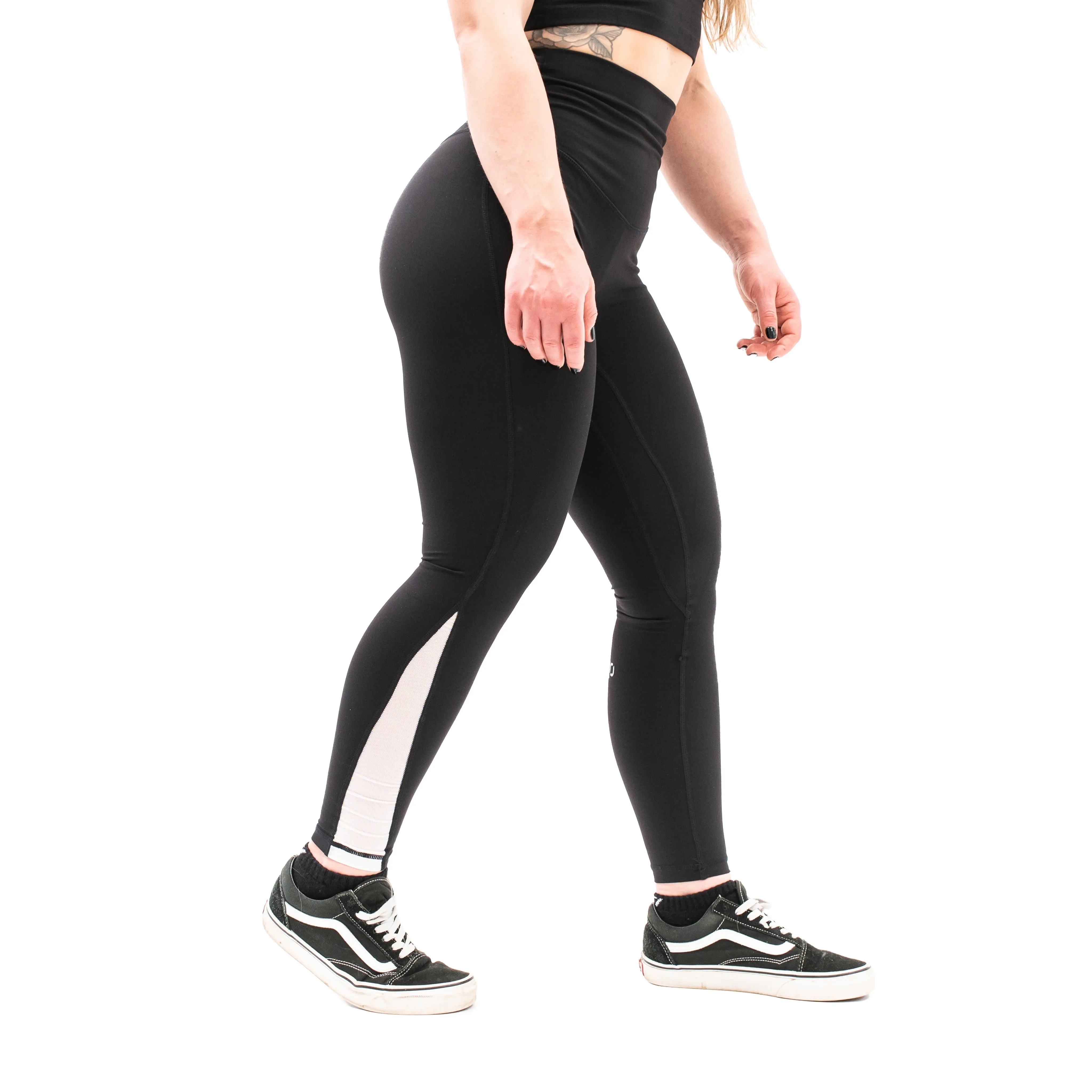 XO Hew Women's Leggings - Black and White