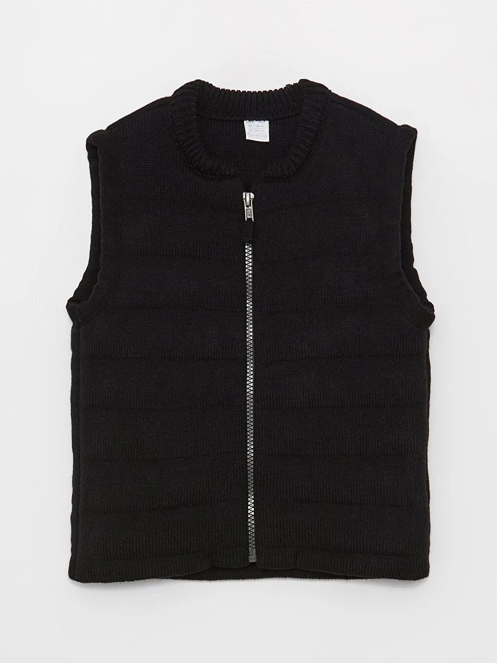 Zippered Baby Boy Knitwear Vest